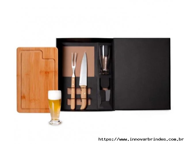 Kit Para Churrasco Com Copos - 5 Ps